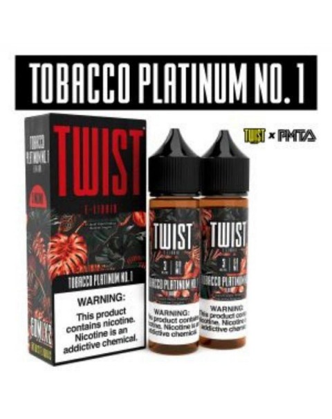 Tobacco Platinum No. 1 Vape Juice by Twist E-Liquids