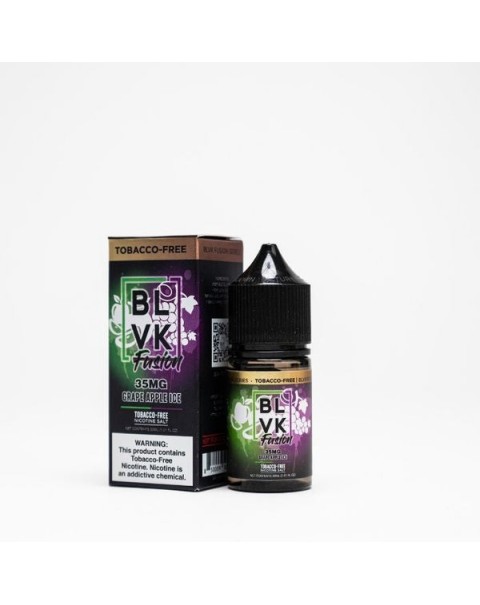 Grape Apple Ice Tobacco Free Nicotine Salt Juice by BLVK Fusion