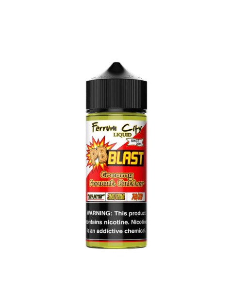 PB Blast Tobacco Free Nicotine E-liquid by Ferrum City