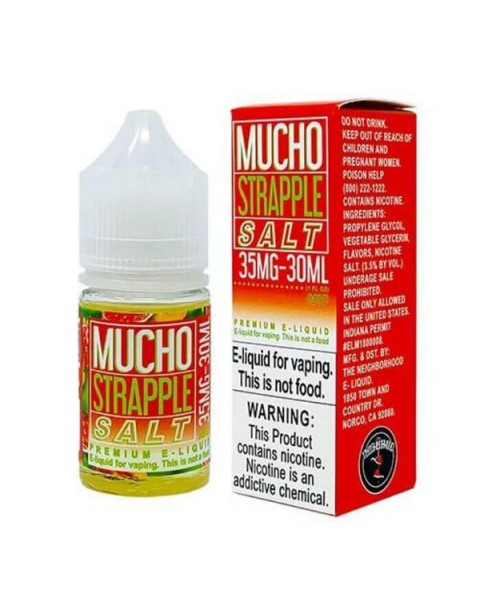 Mucho Strapple Nicotine Salt Mucho by The Neighborhood E-Liquid