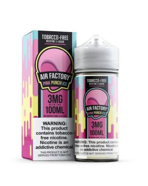 Pink Punch Ice Tobacco Free Nicotine E-liquid by Air Factory