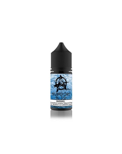 Blue Salt On Ice Tobacco Free Nicotine Salt Juice by Anarchist