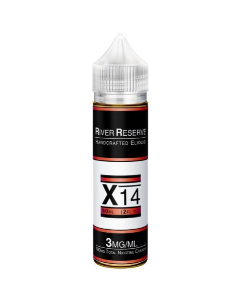 X-14 Tobacco Free Nicotine E-liquid by River Reserve