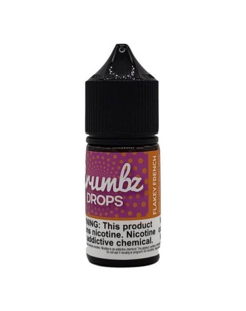 Flakey French Nicotine Salt by Crumbz Vapor E-Liquid