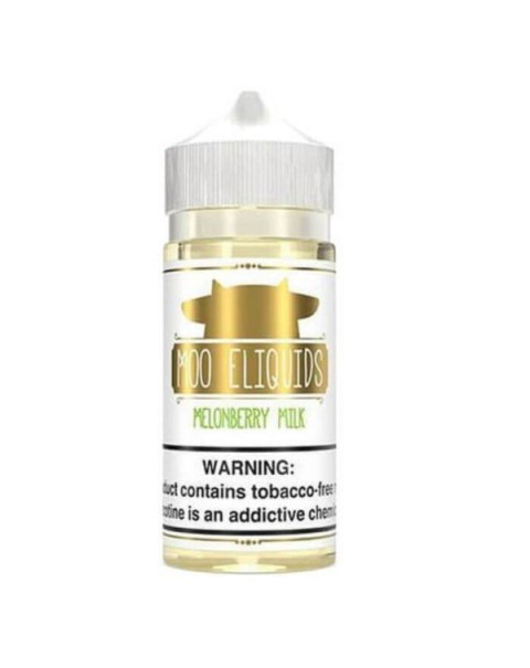 Melonberry Milk Tobacco Free Nicotine Vape Juice by Moo E-Liquids