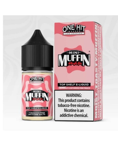 Mini Muffin Man Tobacco Free Nicotine Salt Juice by One Hit Wonder