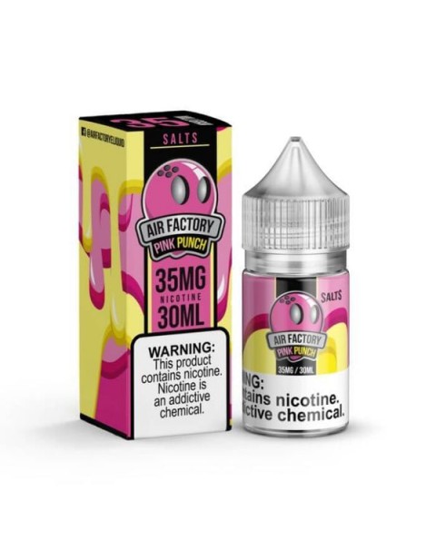 Pink Punch Tobacco Free Nicotine Salt Juice by Air Factory