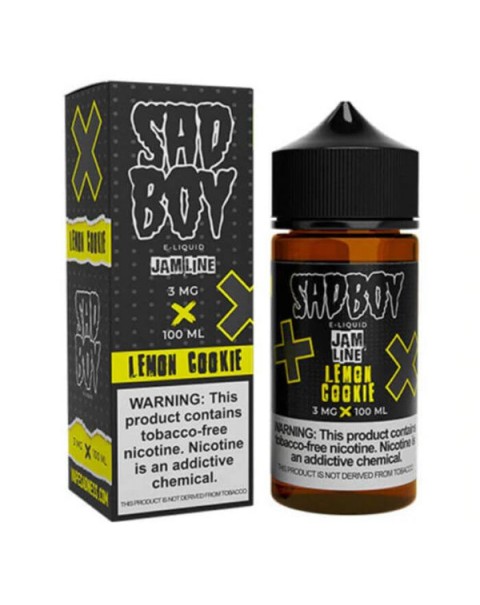 Lemon Jam Cookie Tobacco Free Nicotine E-liquid by Sadboy