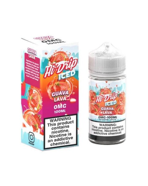 Guava Lava by Hi-Drip Iced E-Liquid