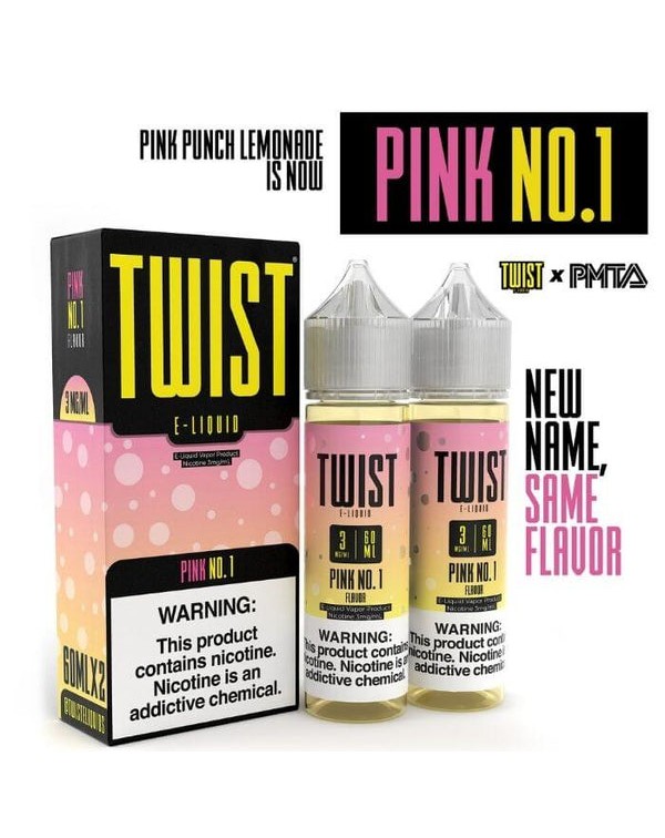 Pink No. 1 (Pink Punch Lemonade) by Twist E-Liquid...