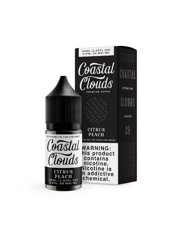 Saltwater Citrus Peach by Coastal Clouds Nicotine ...