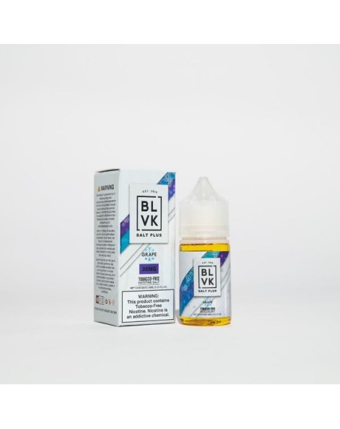 Grape Tobacco Free Nicotine Salt Juice by BLVK Salt Plus