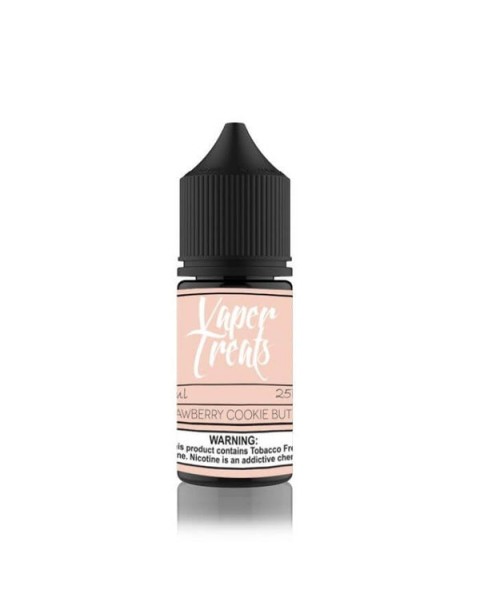 Strawberry Cookie Butter Tobacco Free Nicotine Salt Juice by Vaper Treats