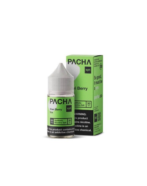 Kiwi Berry Ice Tobacco Free Nicotine Salt by Pacha Syn