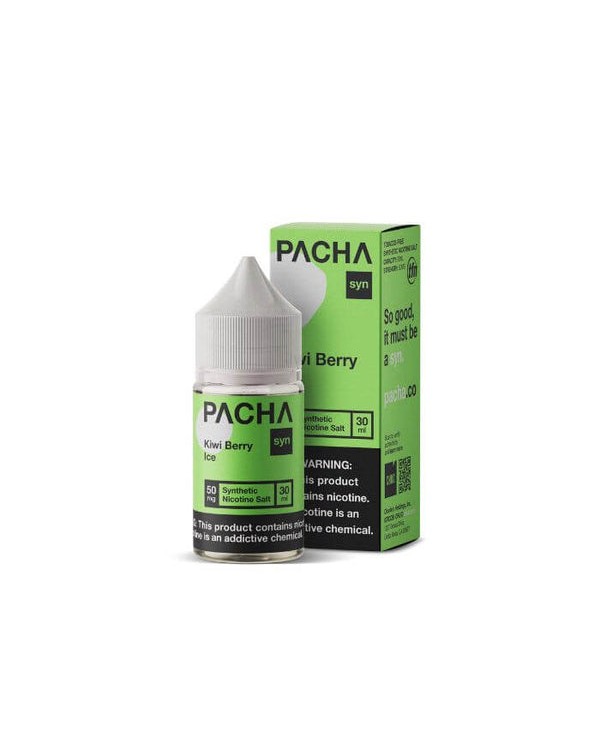 Kiwi Berry Ice Tobacco Free Nicotine Salt by Pacha...