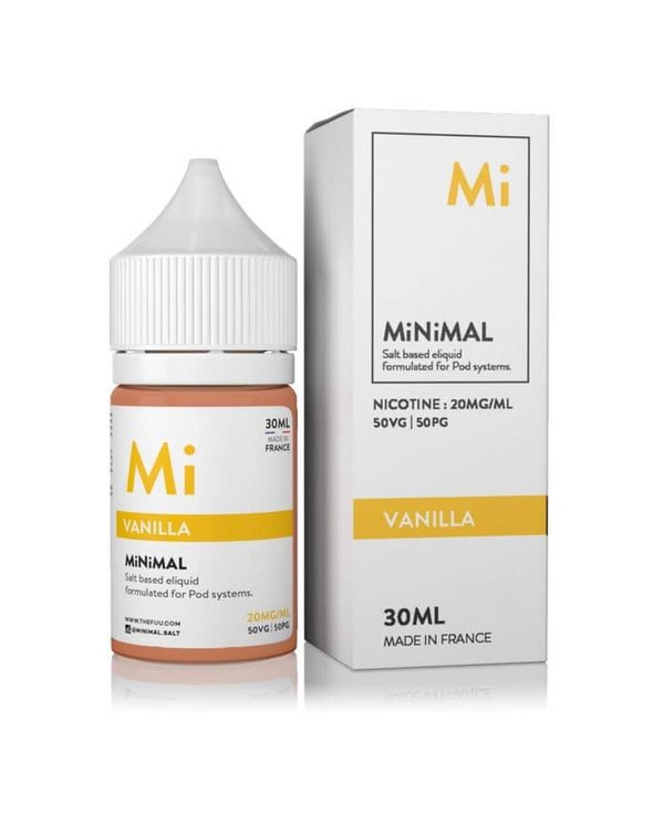 Vanilla by MiNiMAL Nicotine Salt E-Liquid