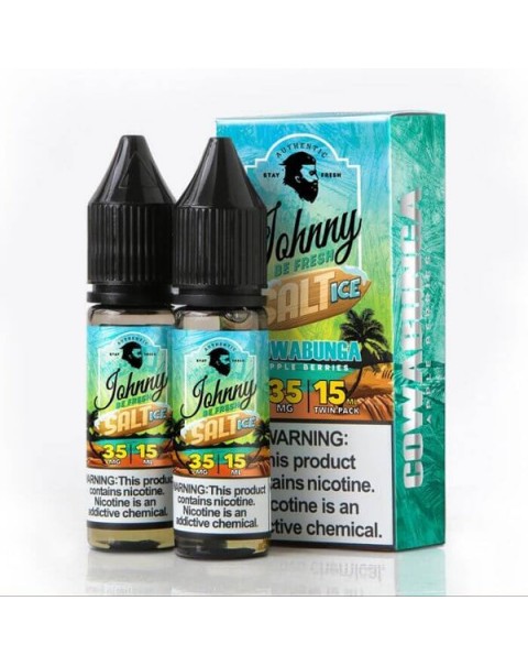 Cowabunga Ice by Johnny Applevapes Nicotine Salt E-Liquid