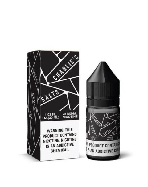 Black by Charlie’s Chalk Dust Nicotine Salt eJuice