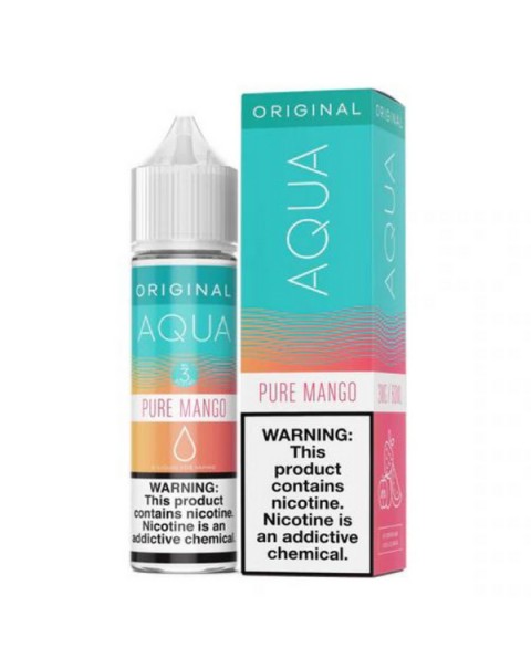 Pure Mango Tobacco Free Nicotine Vape Juice by Aqua