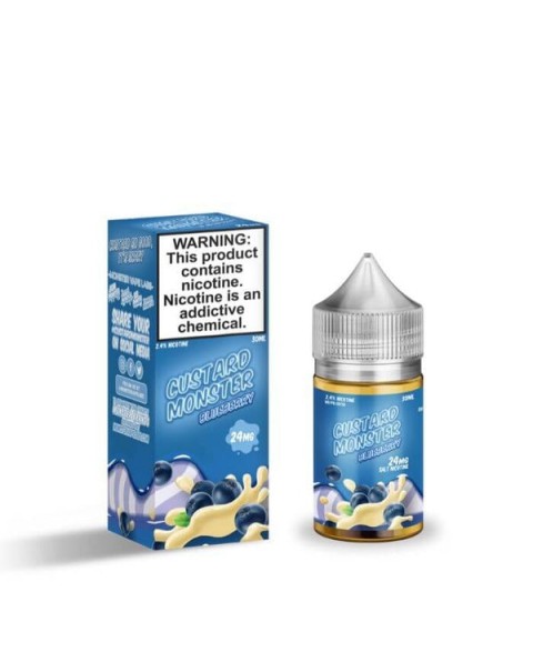 Blueberry by Custard Monster Nicotine Salt E-Liquid