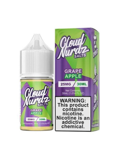 Grape Apple by Cloud Nurdz Nicotine Salt eJuice