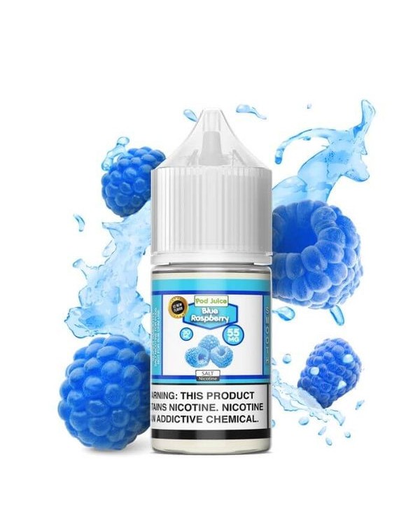 Blue Raspberry by Pod Juice Nicotine Salt E-Liquid