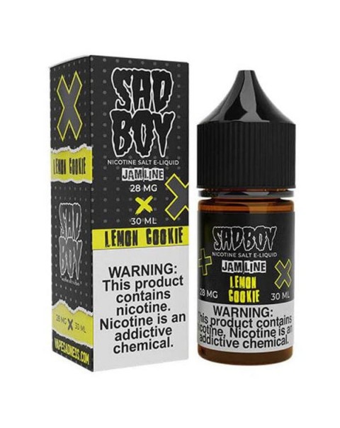 Lemon Jam Cookie Tobacco Free Nicotine Salt by Sadboy