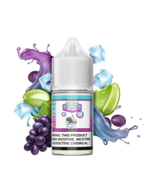 Aloe Grape by Pod Juice Nicotine Salt E-Liquid