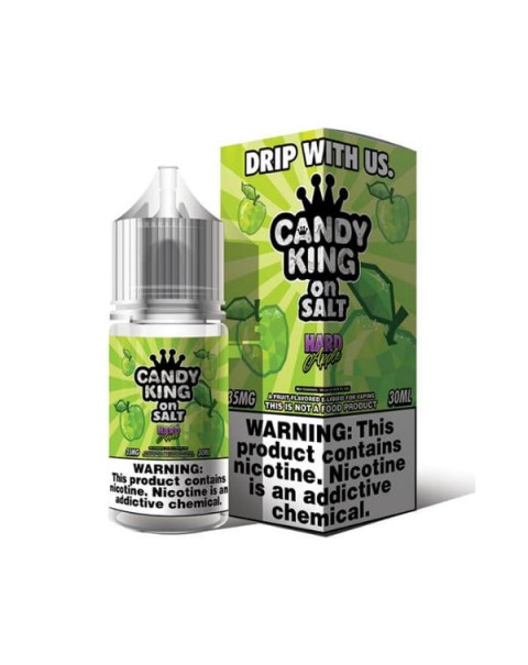 Hard Apple Nicotine Salt by Candy King On Salt eJuice