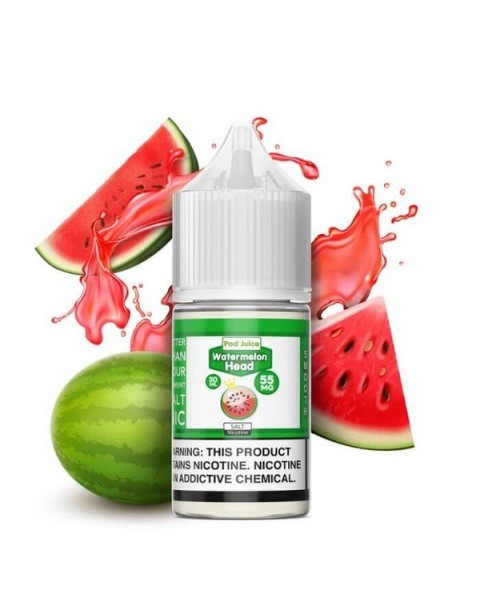 Watermelon Head by Pod Juice Nicotine Salt E-Liquid