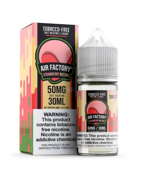 Strawberry Nectar Tobacco Free Nicotine Salt by Air Factory