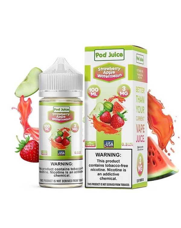 Strawberry Apple Watermelon Tobacco Free Nicotine ...