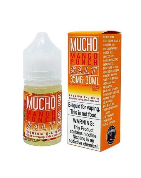 Mucho Mango Punch Nicotine Salt Mucho by The Neighborhood E-Liquid