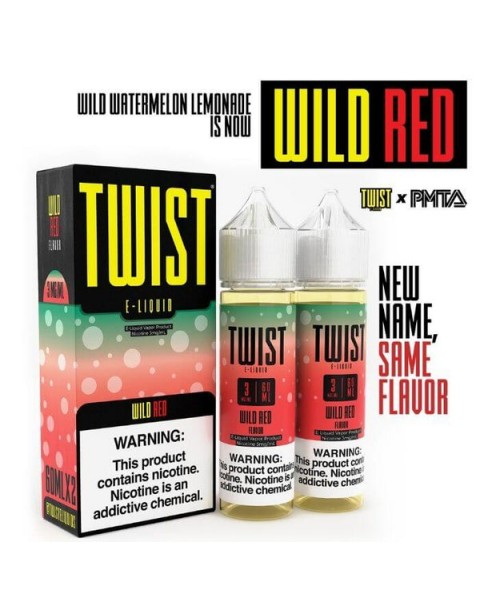 Wild Red (Wild Watermelon) Lemonade by Twist E-Liquids