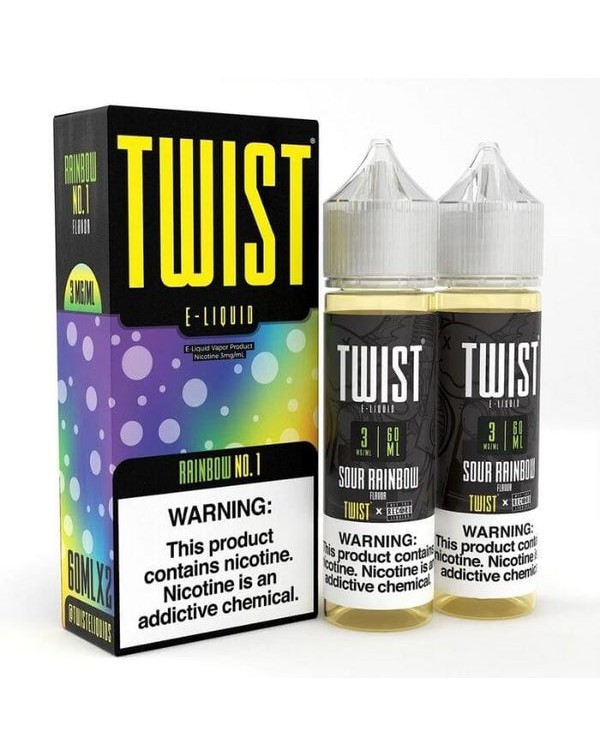 Rainbow No.1 (Sour Rainbows) by Twist E-Liquid