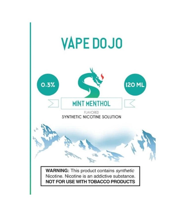 Mint Menthol Tobacco Free Nicotine Vape Juice by V...