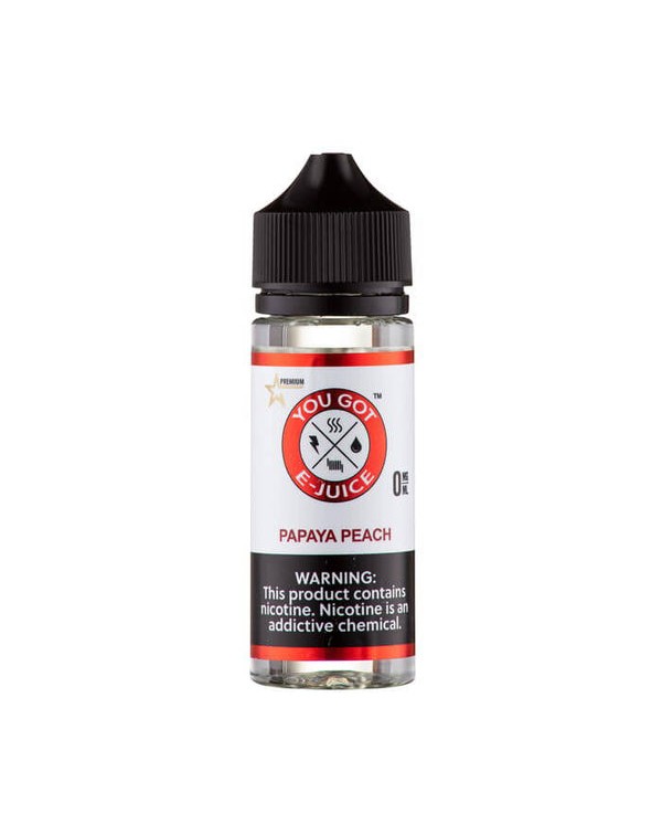 Papaya Peach Synthetic Nicotine Vape Juice by You ...