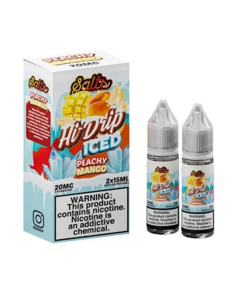 Peachy Mango by Hi-Drip Iced Nicotine Salt E-Liquid