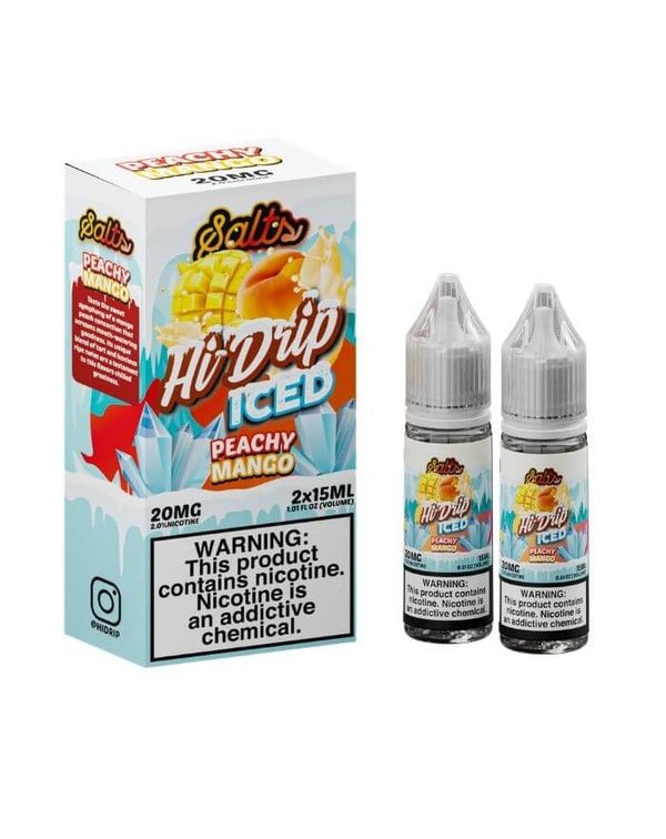 Peachy Mango by Hi-Drip Iced Nicotine Salt E-Liqui...