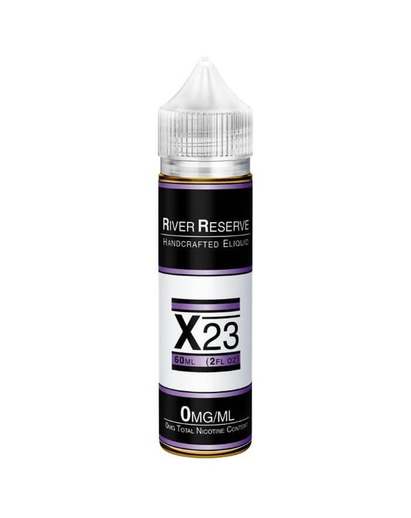 X-23 Tobacco Free Nicotine E-liquid by River Reser...