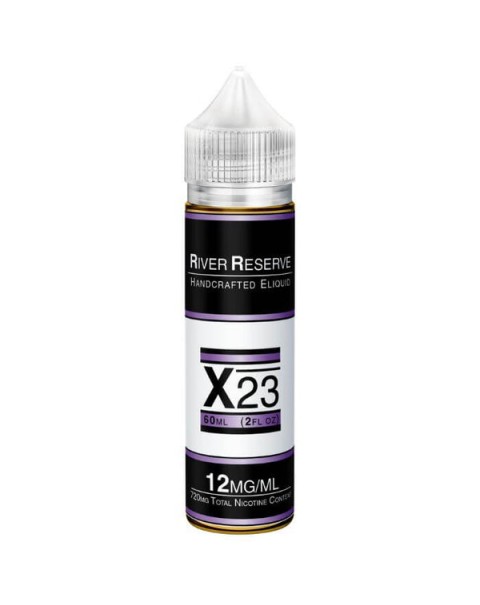 X-23 Tobacco Free Nicotine E-liquid by River Reserve