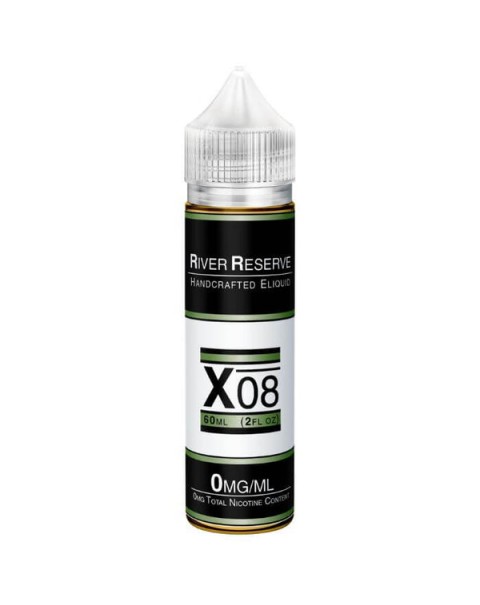 X-08 Tobacco Free Nicotine E-liquid by River Reserve