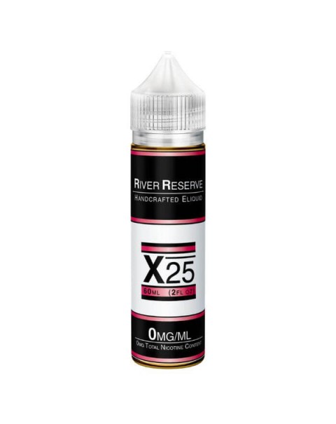 X-25 Tobacco Free Nicotine E-liquid by River Reserve