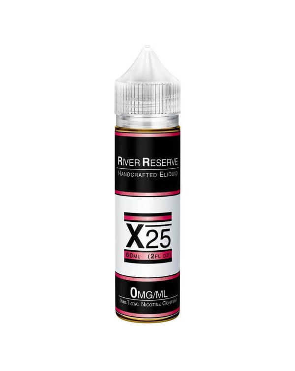 X-25 Tobacco Free Nicotine E-liquid by River Reser...