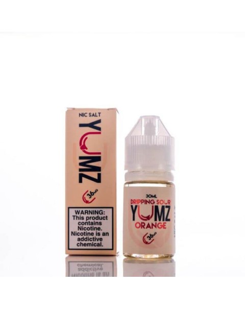 Yumz Orange Nicotine Salt by Dripping Sour Nicotine Salt E-Liquid