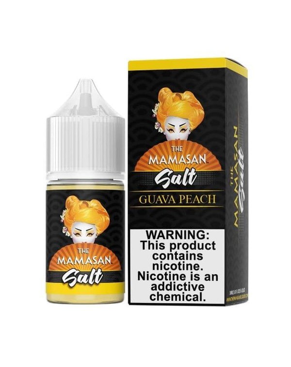 Guava Peach Nicotine Salt Juice by The Mamasan