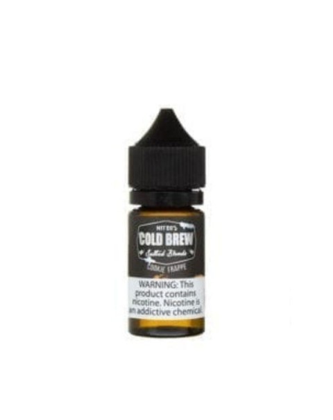 Cookie Frappe Nicotine Salt Juice by Nitro's Cold Brew