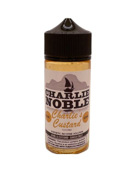 Charlie's Custard Tobacco Free Nicotine Vape Juice by Charlie Noble E-Liquid