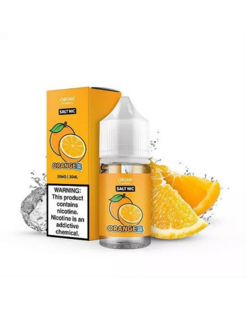 Orange Ice by Orgnx Nicotine Salt E-Liquid