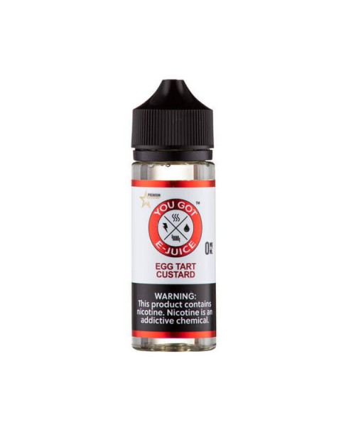 Egg Tart Custard Synthetic Nicotine Vape Juice by You Got E-Juice